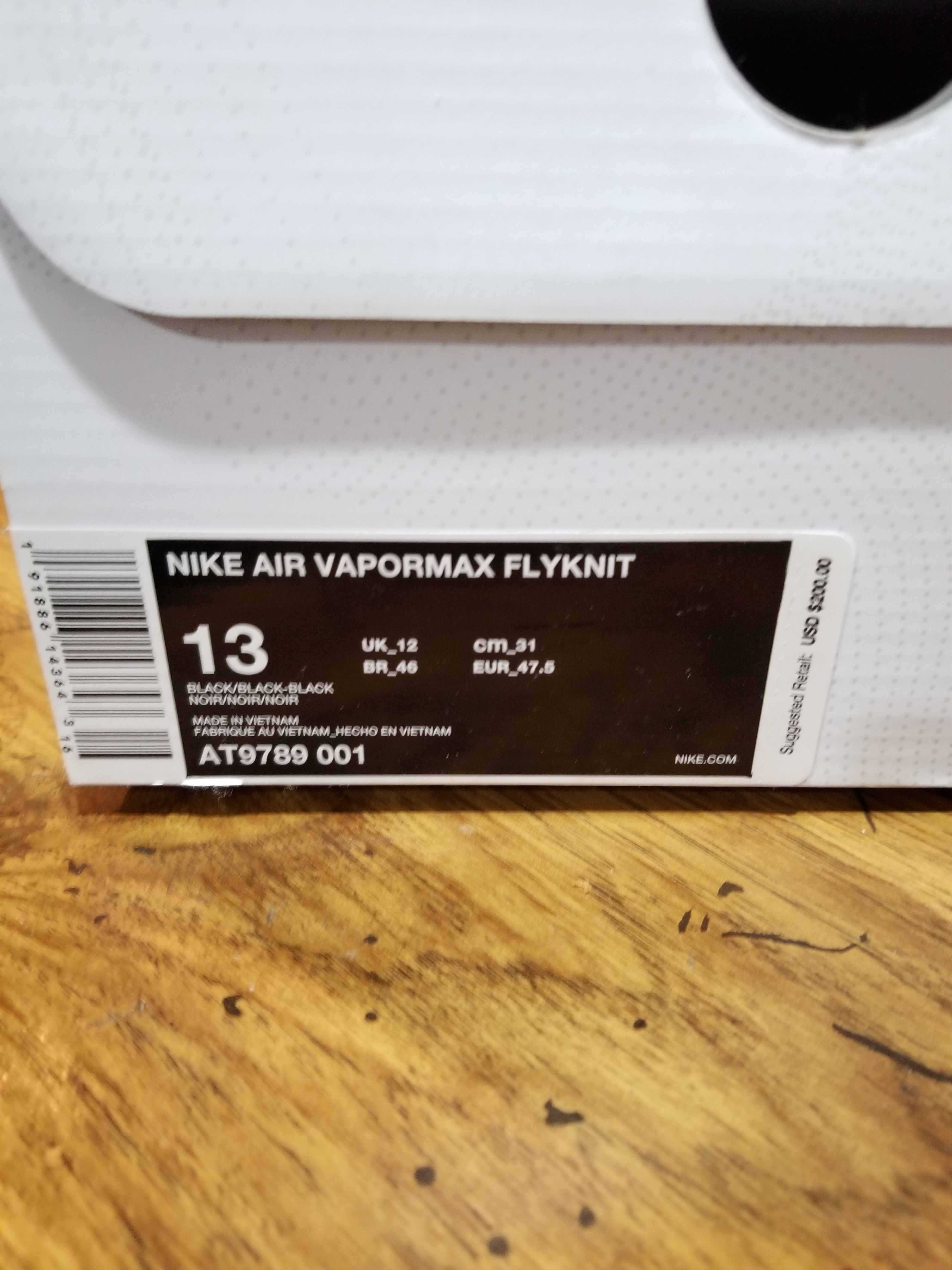 Nike Nike Vapormax Size US 13 / EU 46 - 2 Thumbnail