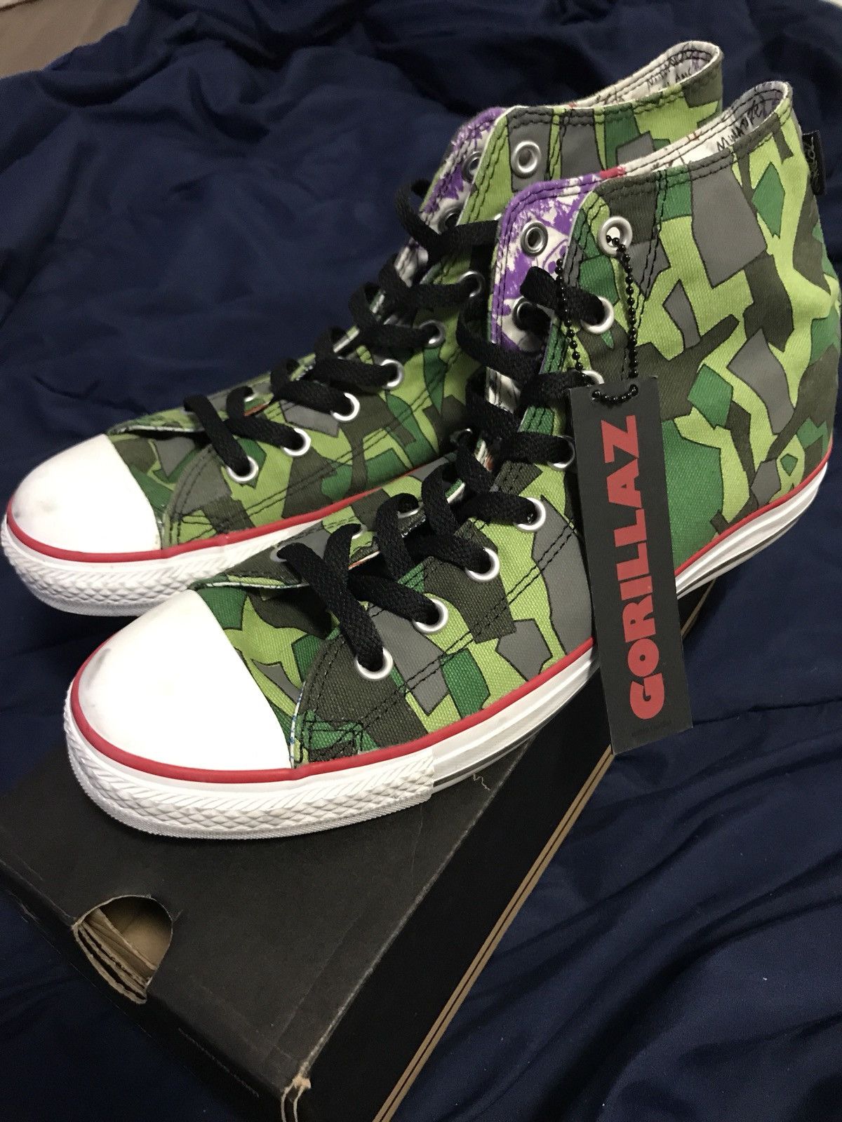 Gorillaz on sale converse stockx