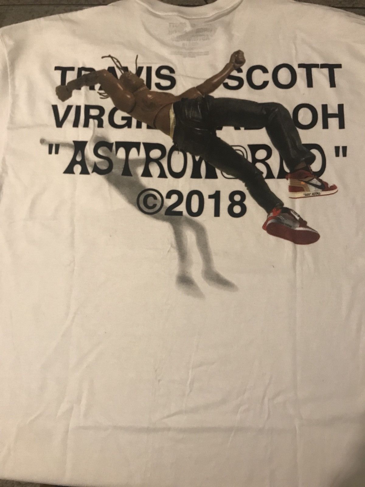 Off-White buy x Travis Scott x Astroworld Air Jordan 1 Shirt