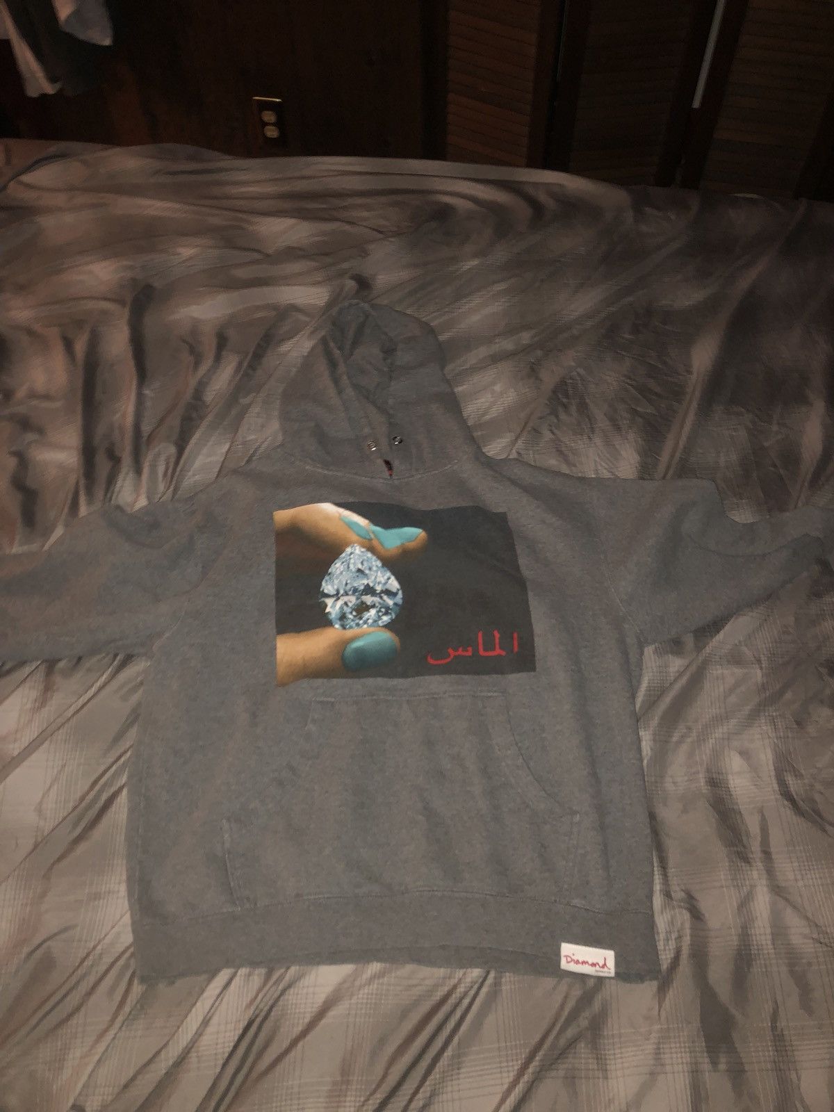 Diamond supply arabic hoodie best sale