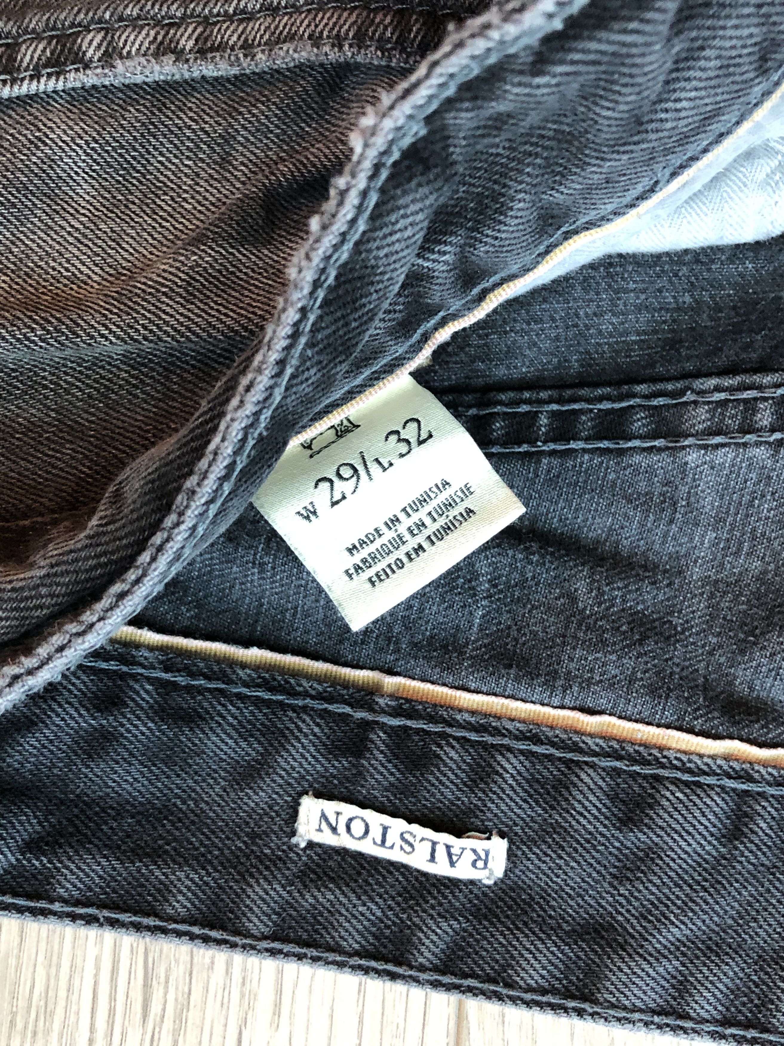 Scotch & Soda Scotch & Soda Ralston | Midnight Charcoal Faded Denim Jeans Size US 29 - 6 Thumbnail