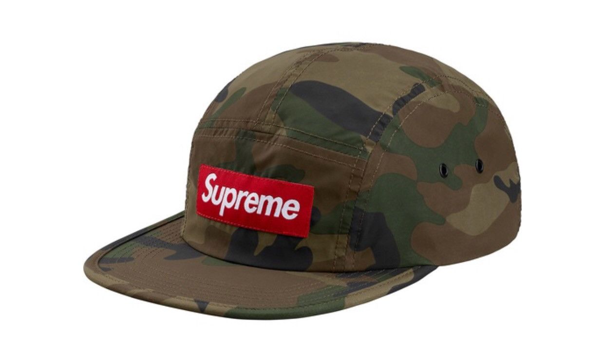 Supreme Reflective Ripstop Camp Cap (SS24) - $48