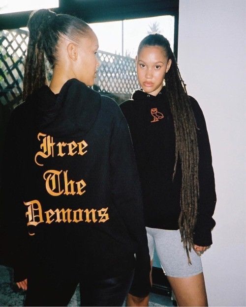 Octobers Very Own OVO Free The Demons Hoodie Size Medium Toronto