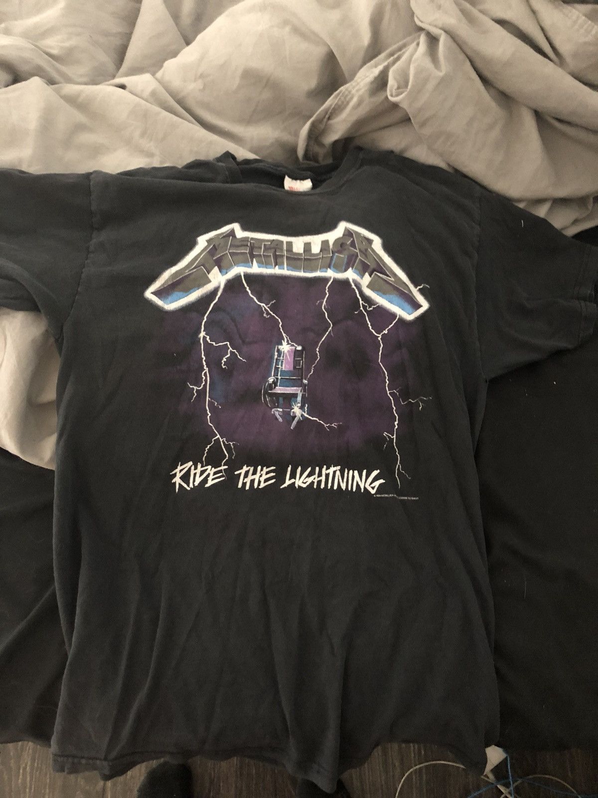 Vintage Metallica Ride The Lightning 1994 Size US L / EU 52-54 / 3 - 1 Thumbnail