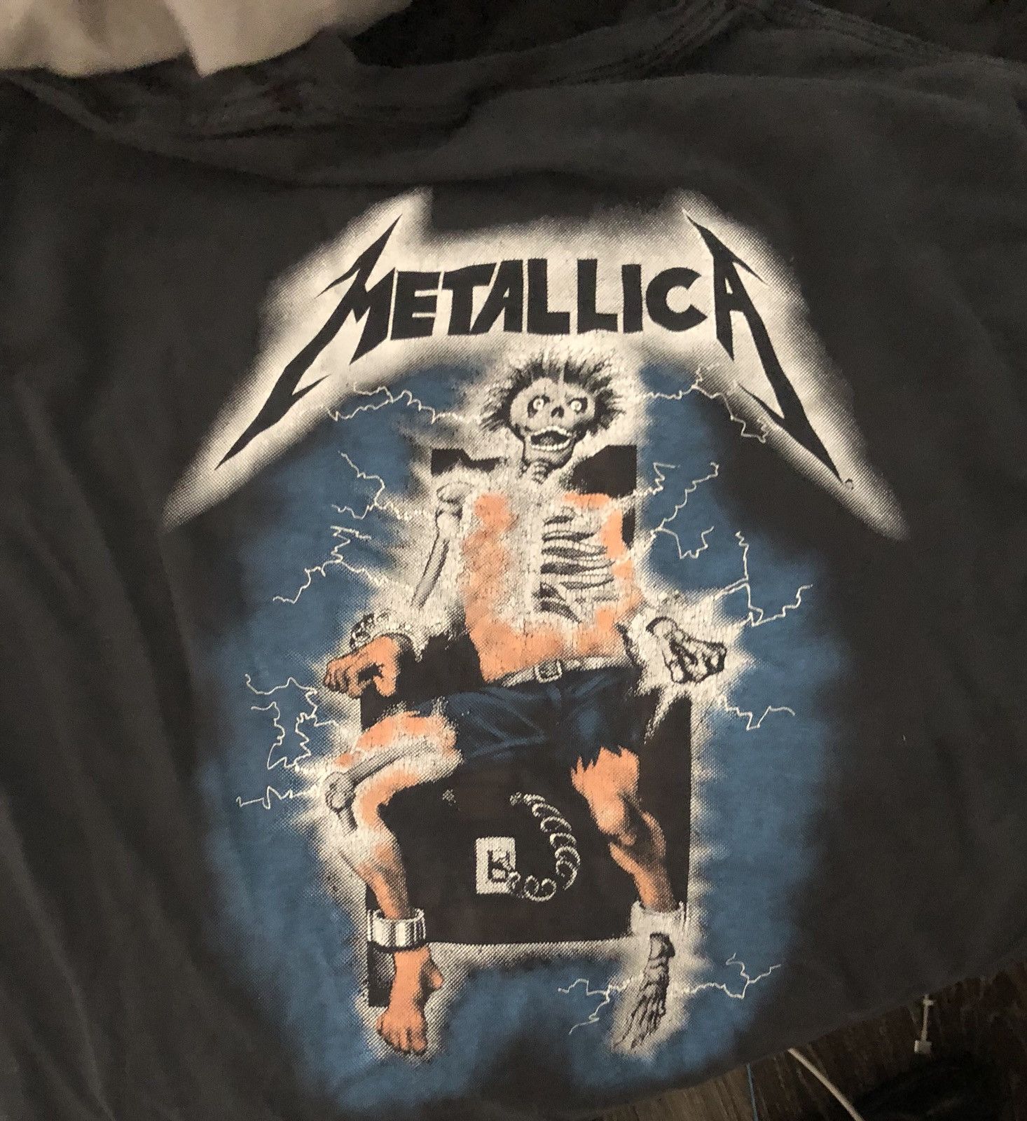 Vintage Metallica Ride The Lightning 1994 Size US L / EU 52-54 / 3 - 3 Thumbnail