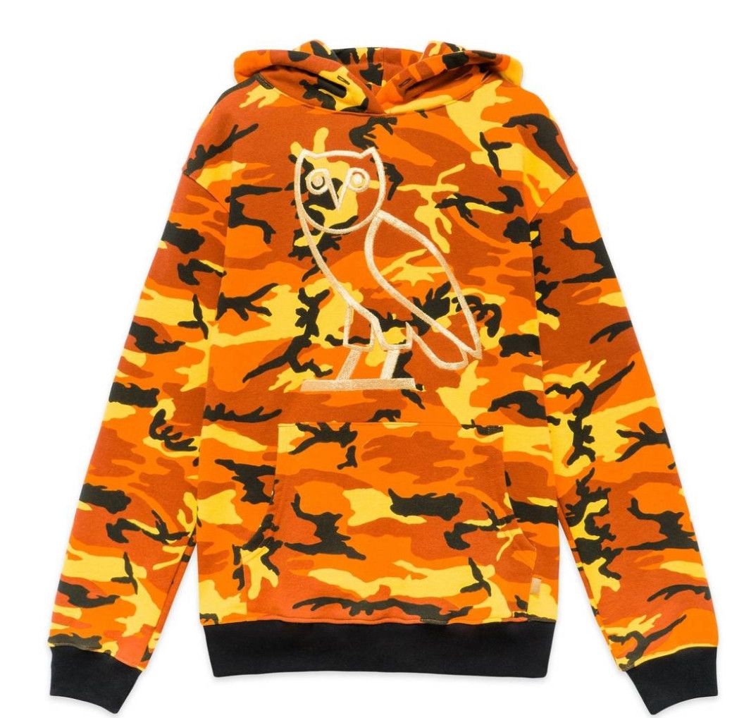 Ovo orange camo hoodie online