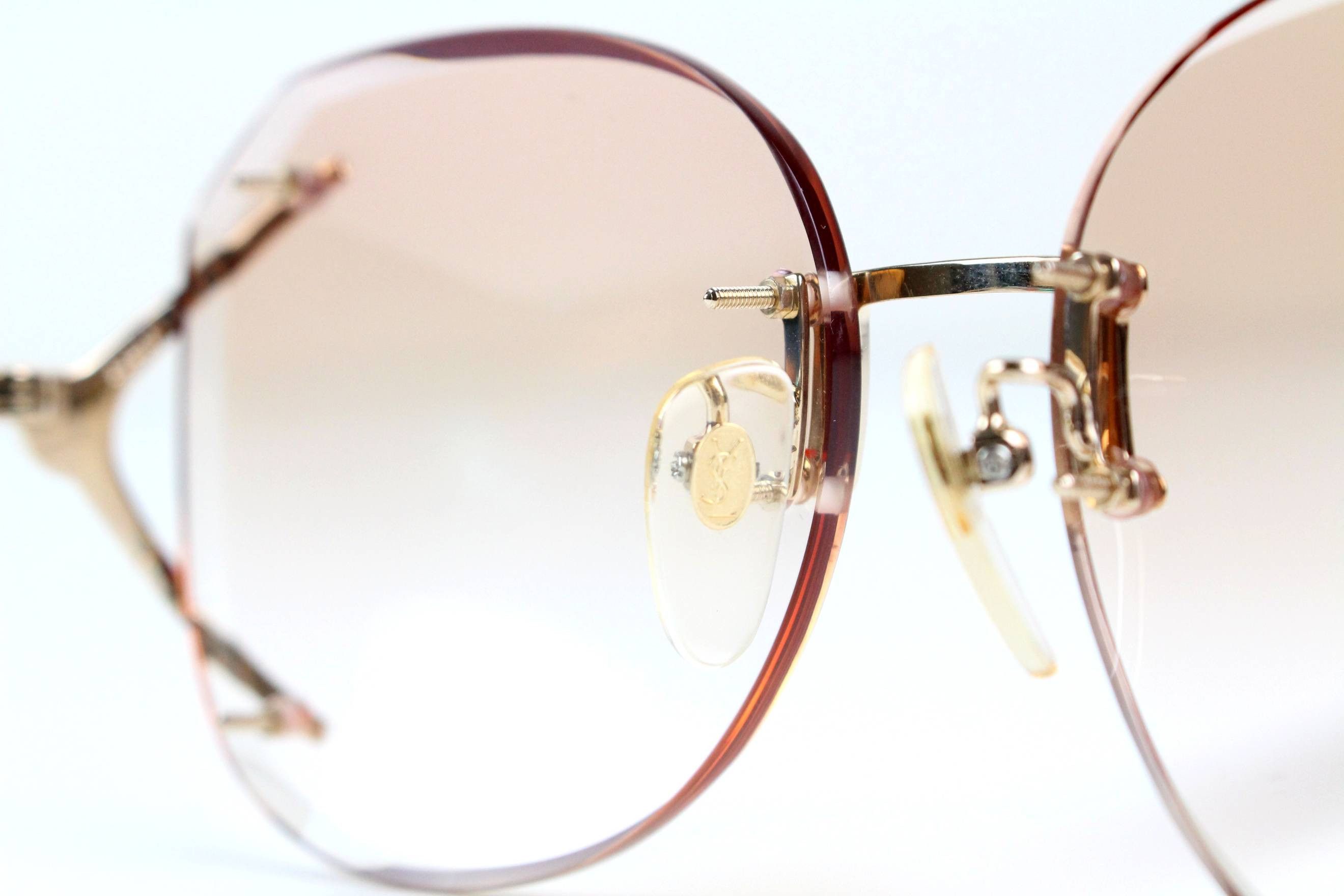 Yves Saint Laurent Rare vintage YSL glasses Size ONE SIZE - 3 Thumbnail