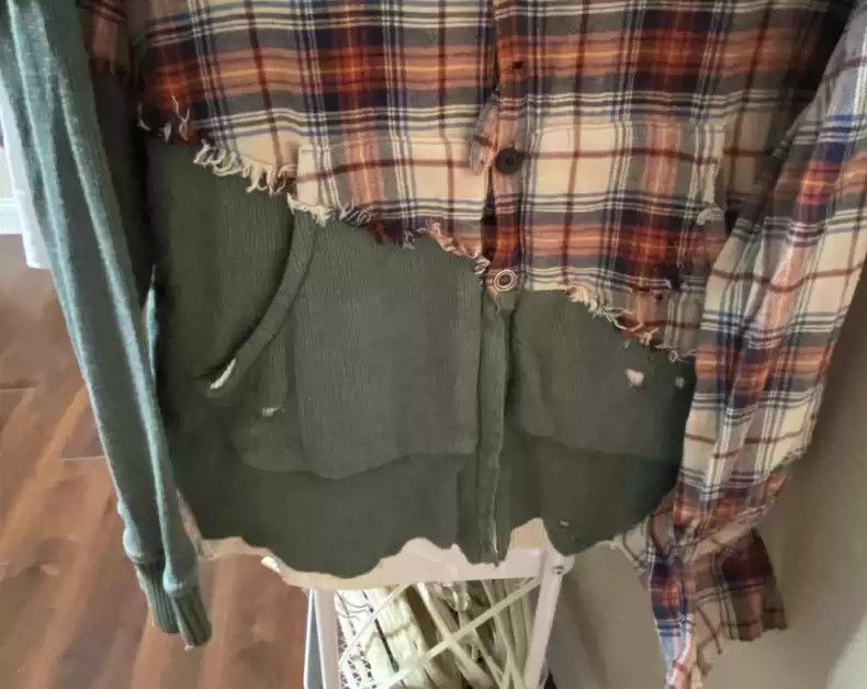 Greg Lauren Greg Lauren Patchwork Shirt Size US L / EU 52-54 / 3 - 6 Thumbnail