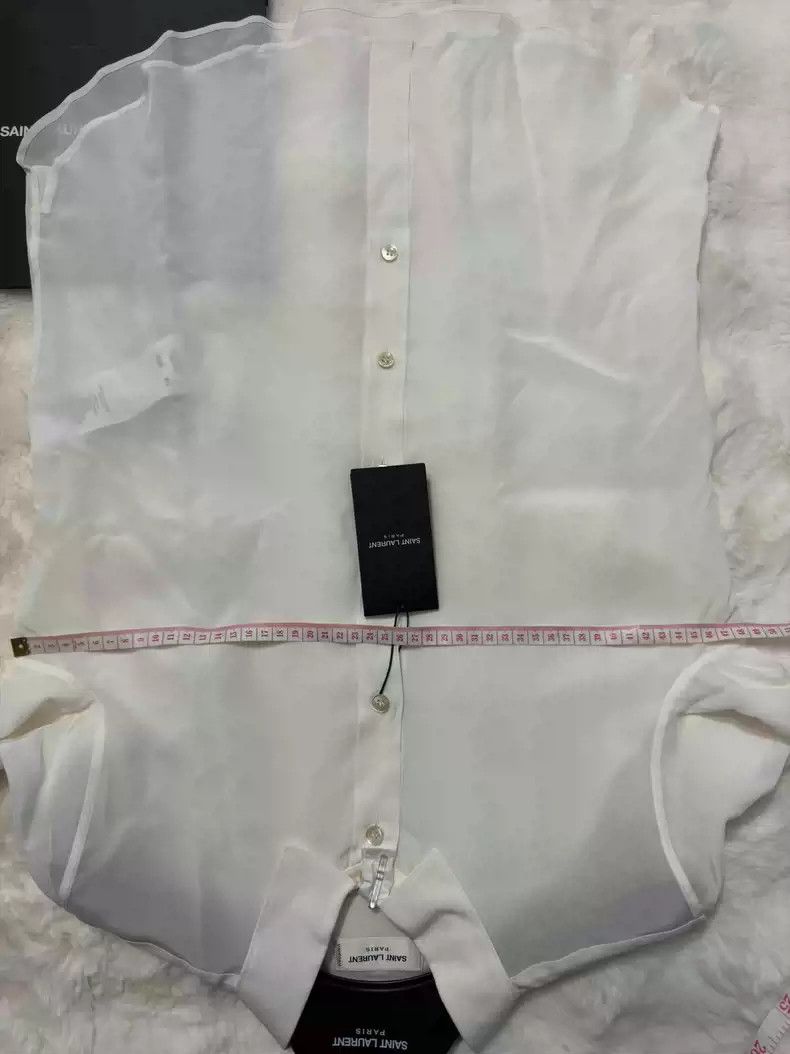 Saint Laurent Paris saint laurent Silk shirt Size S / US 4 / IT 40 - 8 Thumbnail