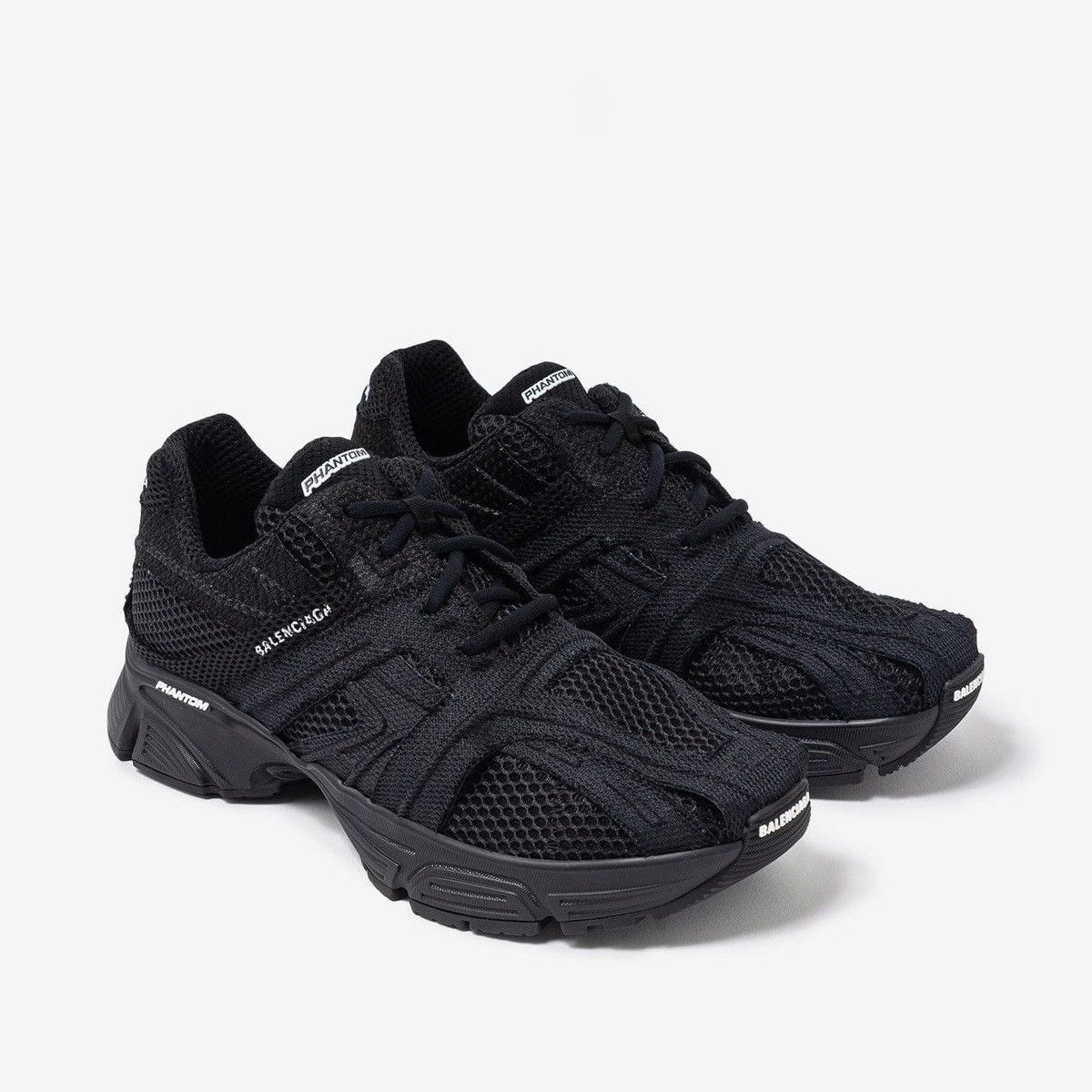 Balenciaga Phantom Sneaker in Black Size US 10 / EU 43 - 2 Thumbnail
