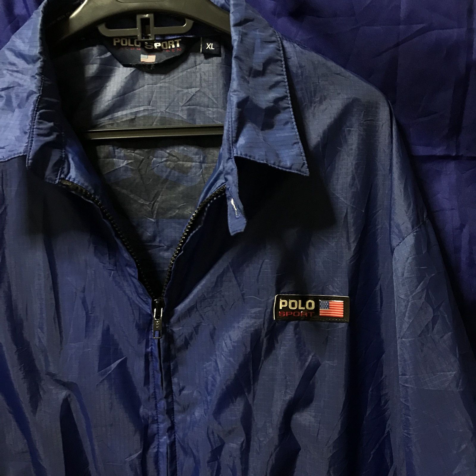 Polo Ralph Lauren Vintage 90s Polo Sport Cookie Windbreakers Jacket Size US XL / EU 56 / 4 - 4 Thumbnail