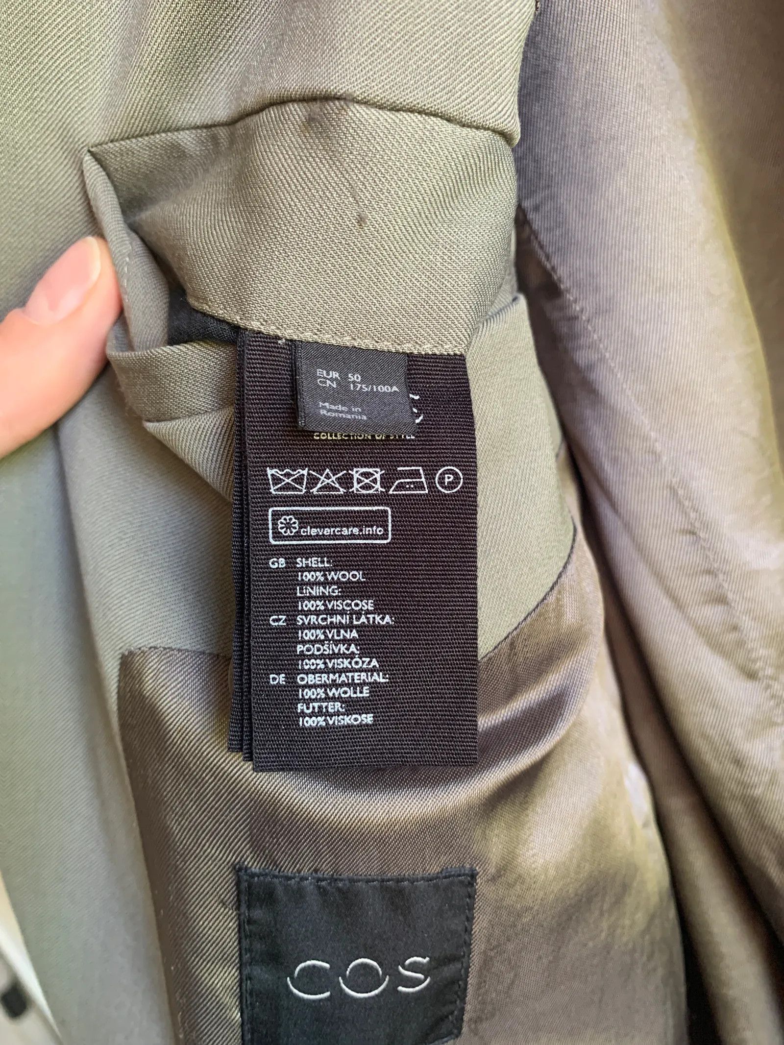 Cos Cos Blazer Size 50R - 3 Thumbnail