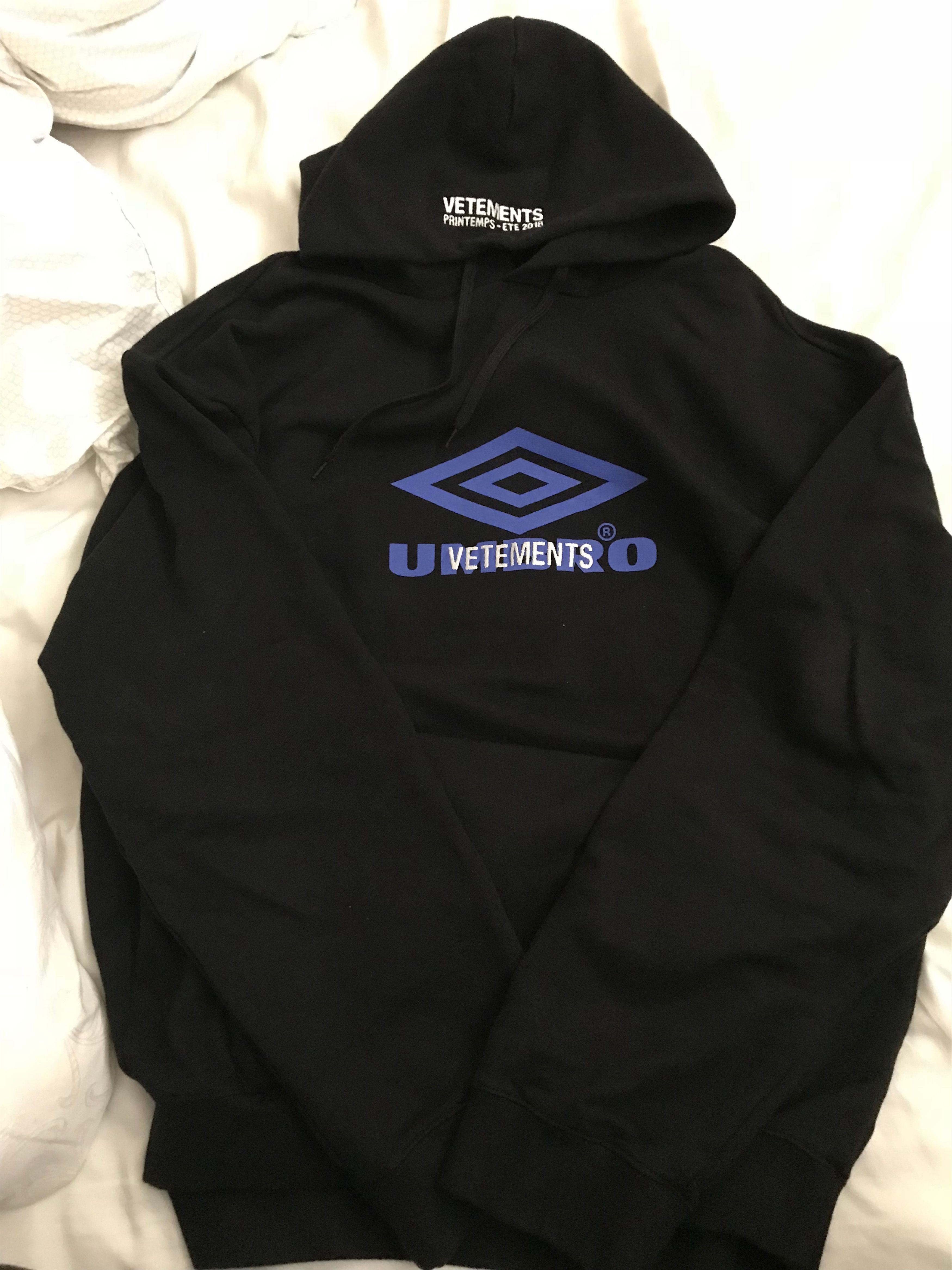 Vetements best sale umbro hoodie