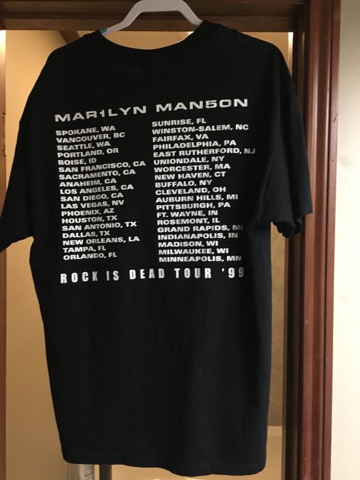 Marilyn Manson Marilyn Manson Rock Is Dead Tour 99 | Grailed