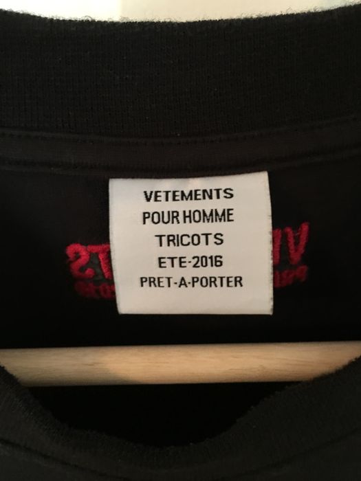 Vetements Insecurity Tee Size US L / EU 52-54 / 3 - 3 Preview
