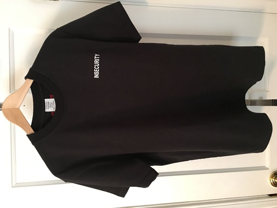 Vetements Insecurity Tee Size US L / EU 52-54 / 3 - 1 Preview