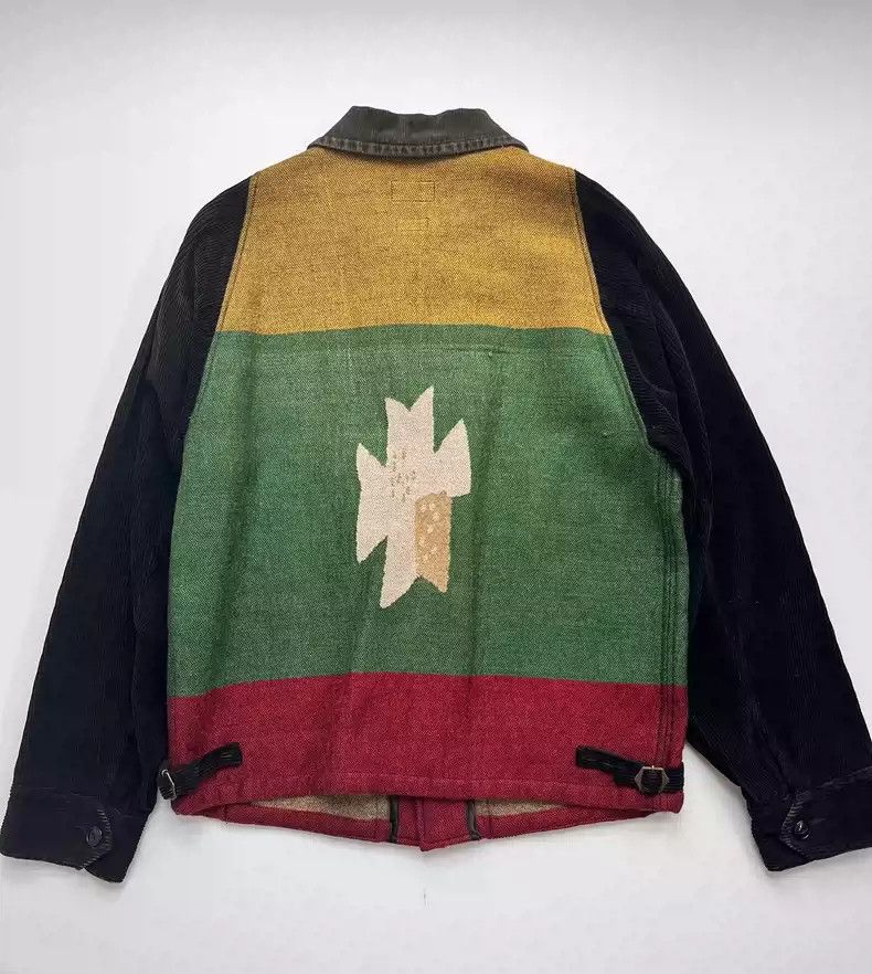 Kapital kapital Heavy Indian corduroy wool woolen stitching coat Size US L / EU 52-54 / 3 - 2 Thumbnail