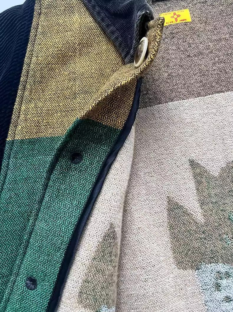 Kapital kapital Heavy Indian corduroy wool woolen stitching coat Size US L / EU 52-54 / 3 - 8 Thumbnail