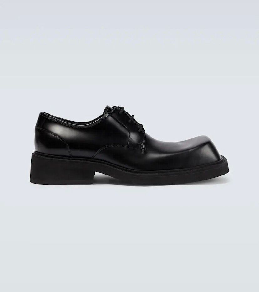 Balenciaga Inspector 40mm Derby Shoes Size US 12 / EU 45 - 3 Thumbnail
