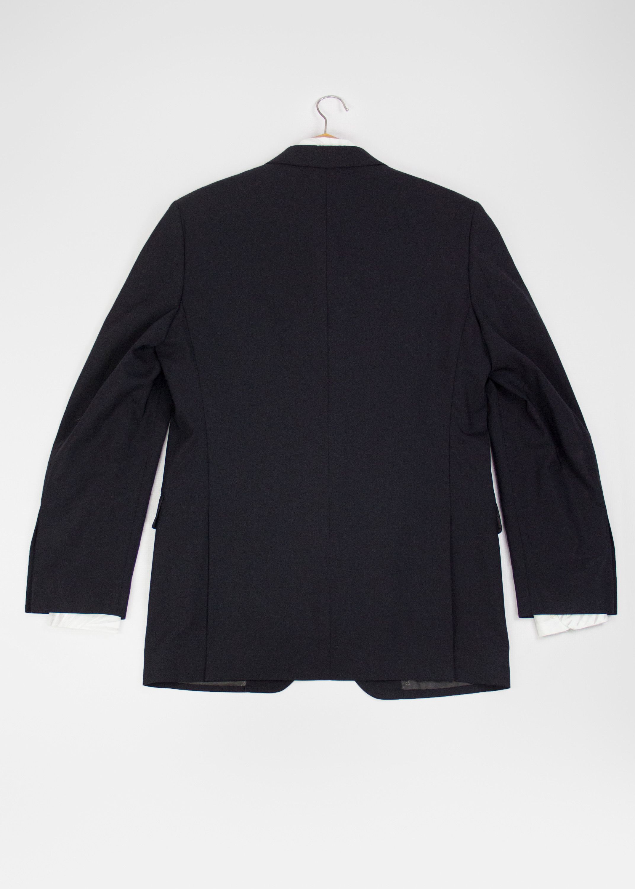 Dolce & Gabbana NAVY BLUE 3 BUTTON STRETCH WOOL BLAZER Size 38R - 5 Thumbnail