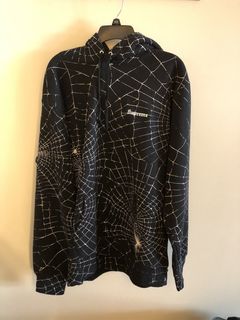 Supreme spider clearance hoodie