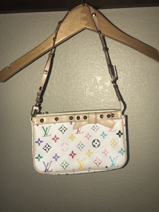 Vintage 2000s Louis Vuitton Takashi Murakami Pochette Monogram