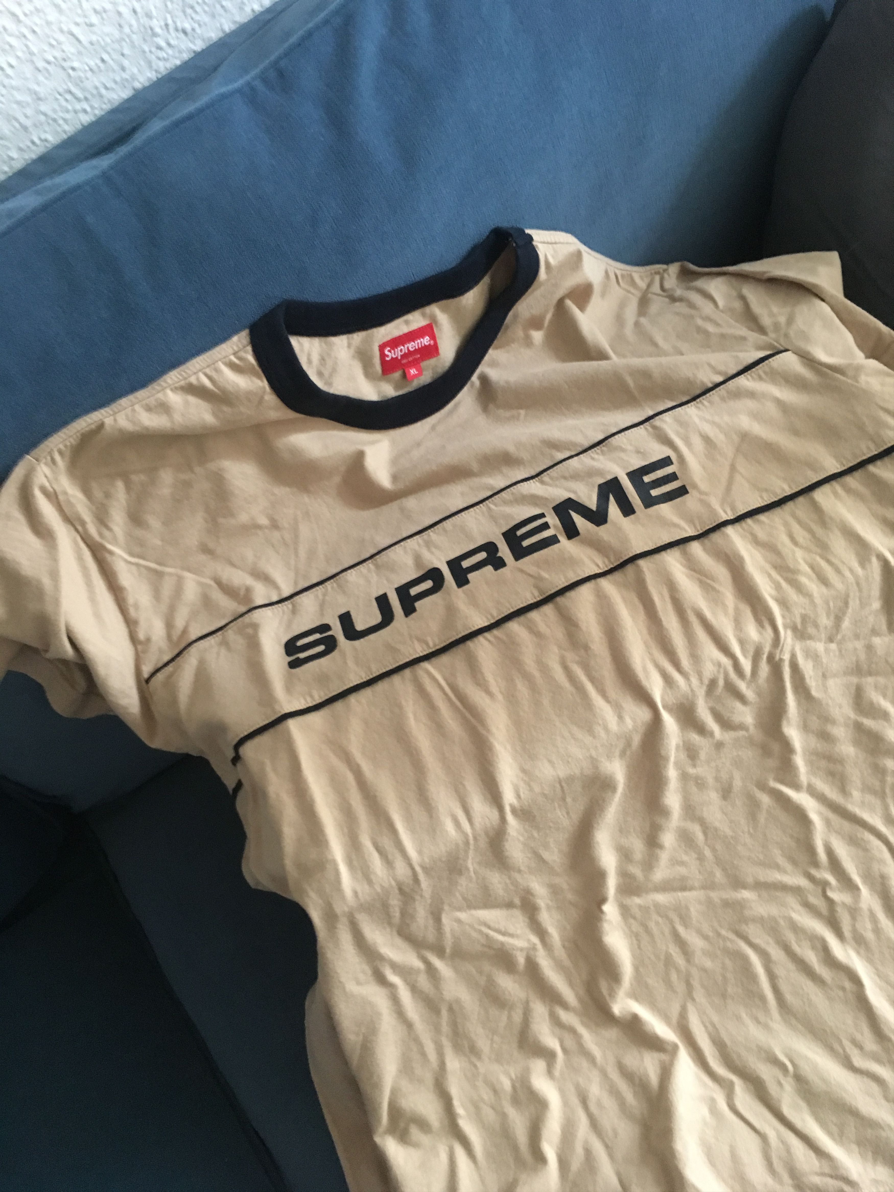 Supreme team sale ringer tee