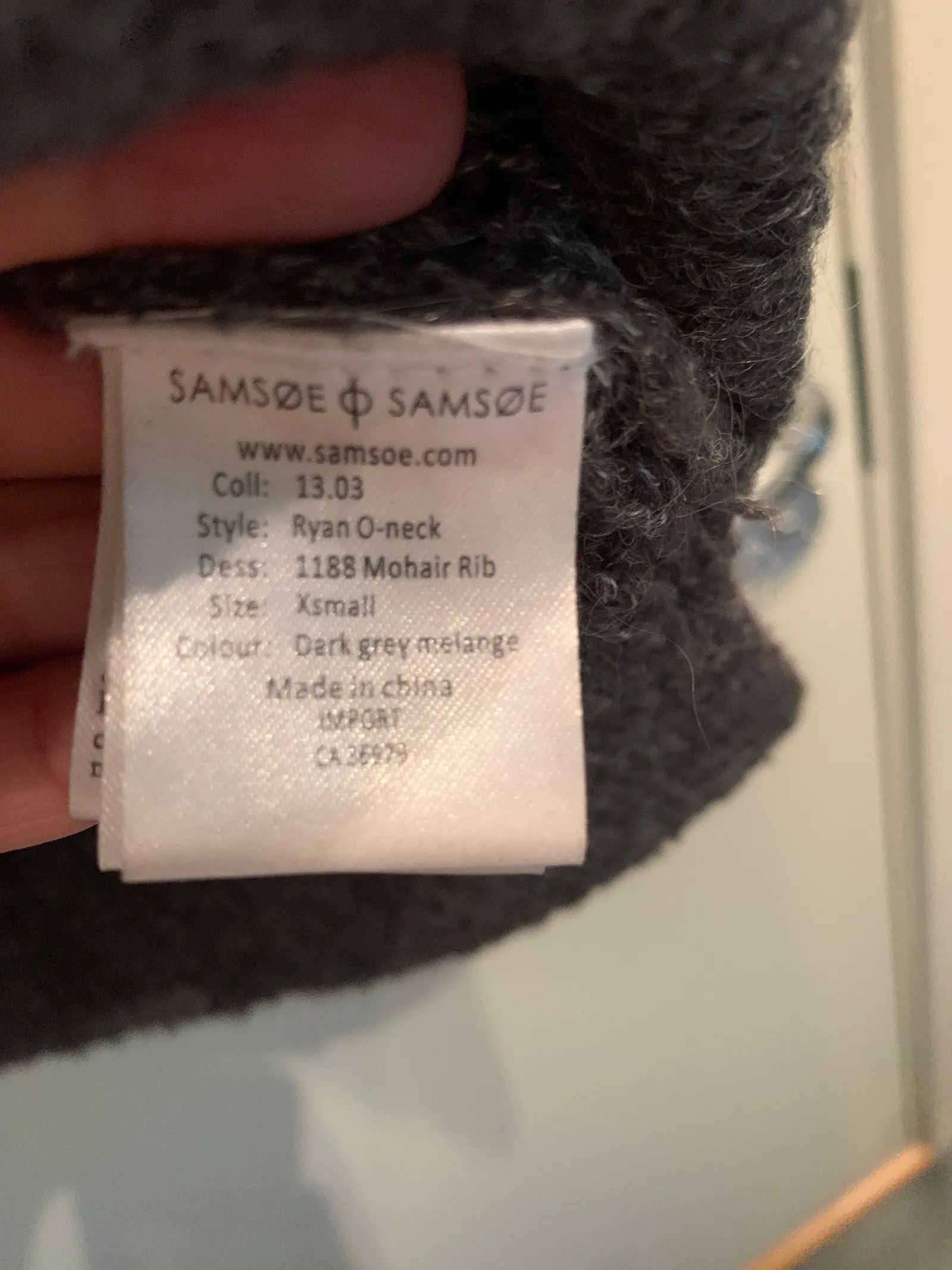 Samsoe Samsoe Samsøe Samsøe Ryan O-neck Sweater Size XS / US 0-2 / IT 36-38 - 3 Thumbnail