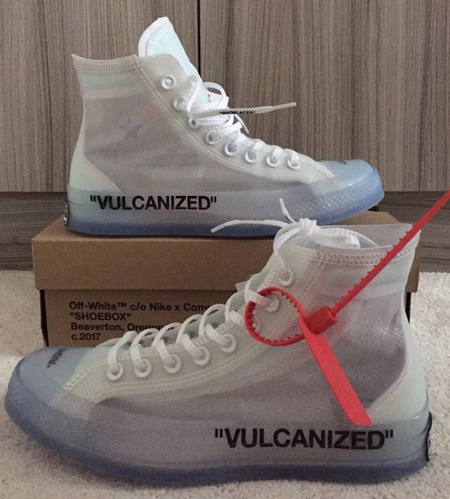 Off white discount converse grailed