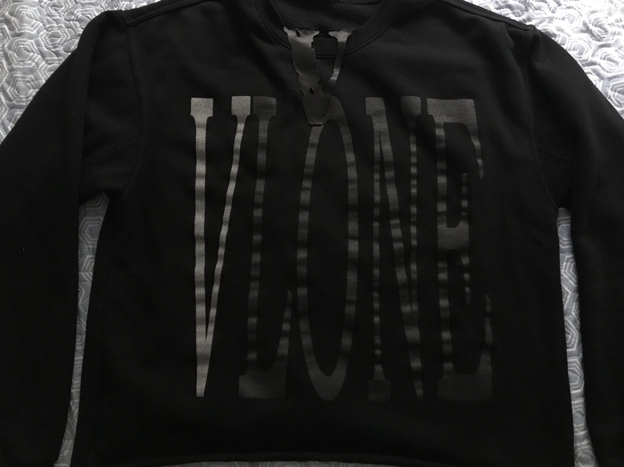 Vlone Vlone 3M Reflective Staple Sweatshirt Grailed