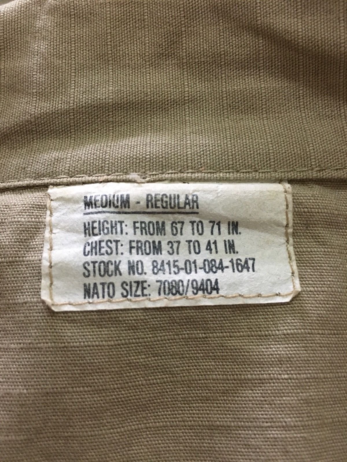 Vintage Military Coat Combat Camo Distributors Tactical Army Size US M / EU 48-50 / 2 - 6 Thumbnail