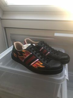 Gucci hot sale fire shoes