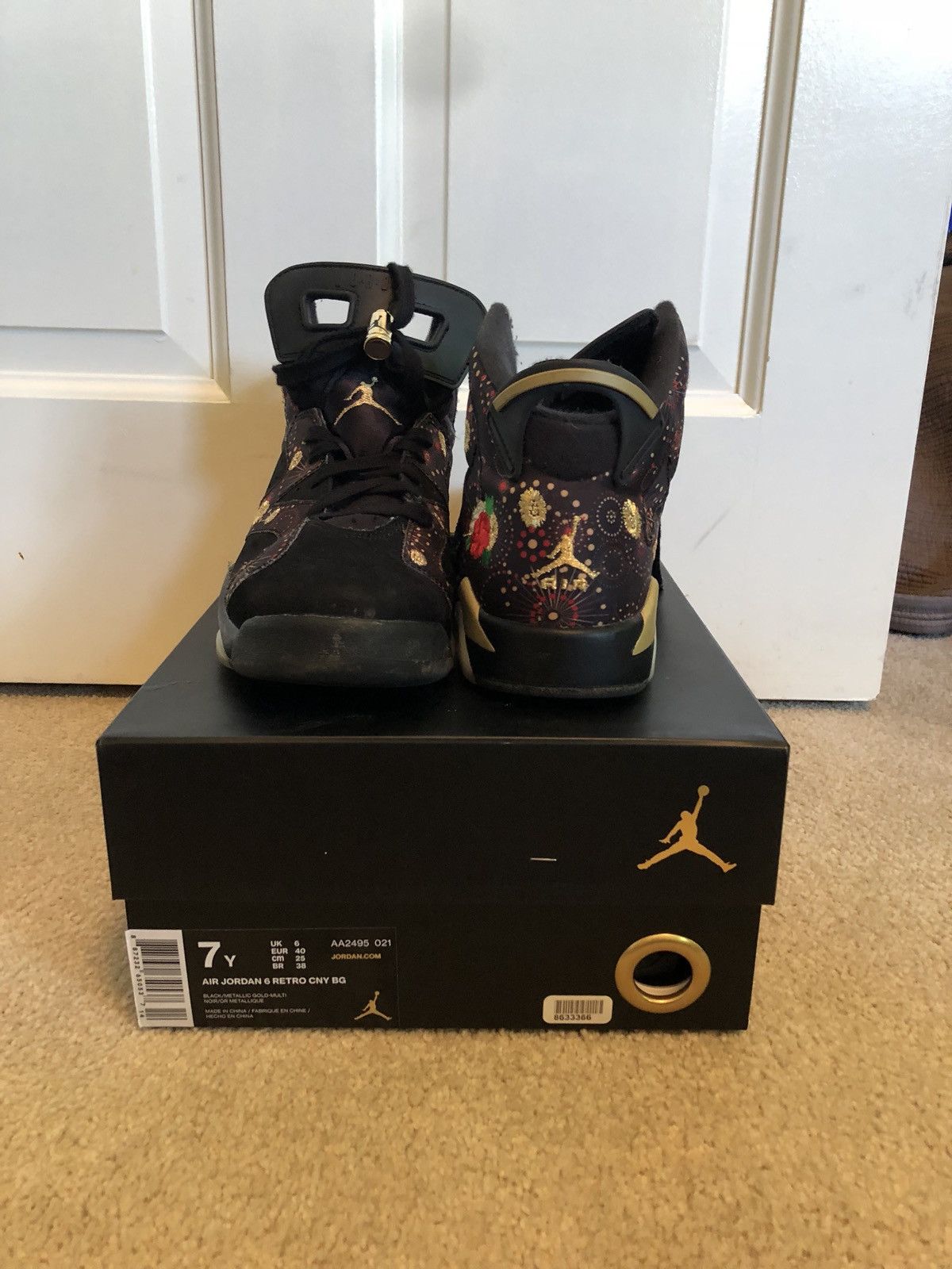 Air Jordan Retro 6 CNY BG