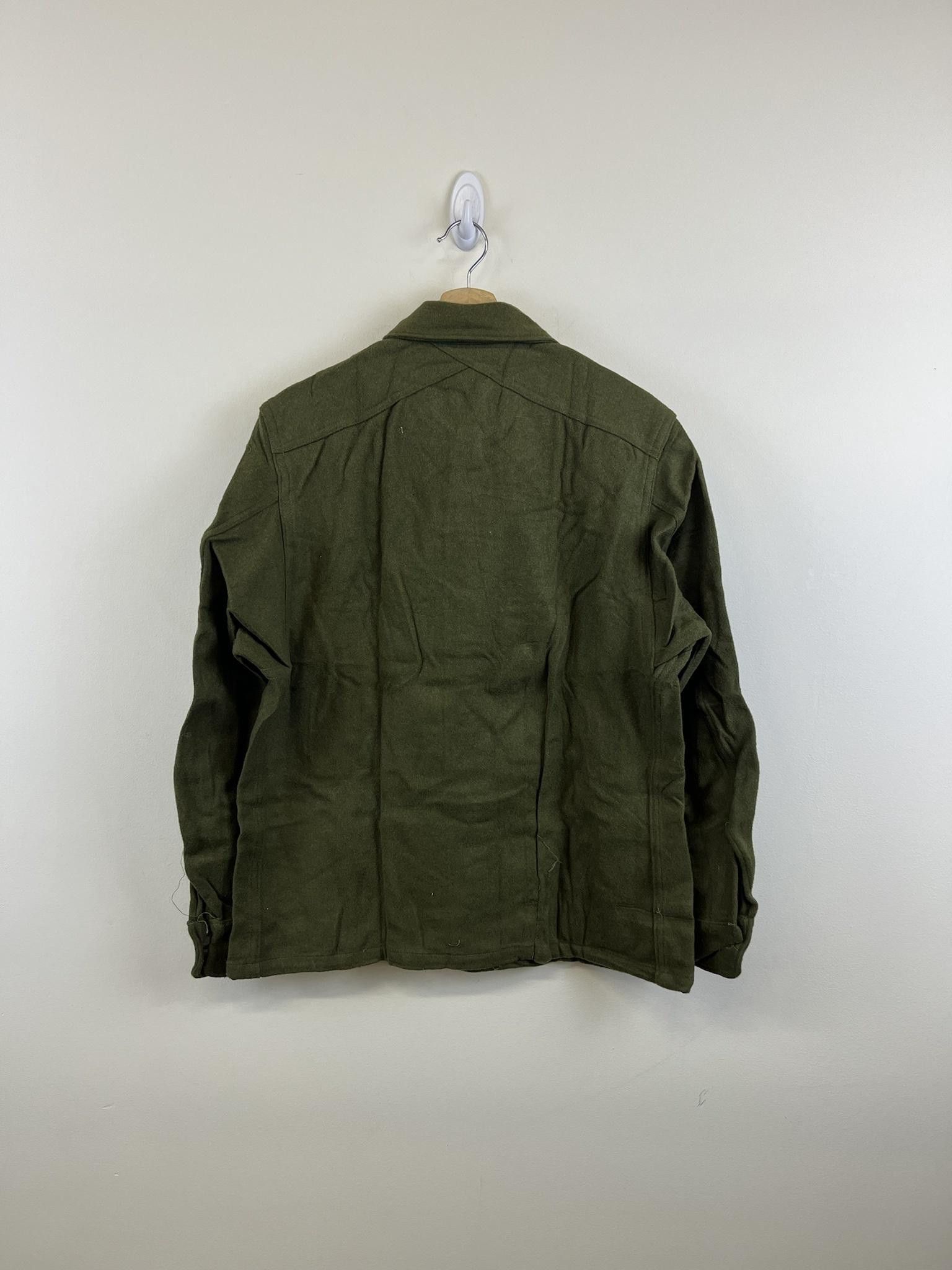 Vintage 1950's US Army Wool Fatigue Button Up Size US M / EU 48-50 / 2 - 3 Thumbnail