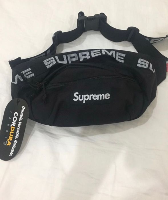 Supreme Waist Bag Ss18 Black