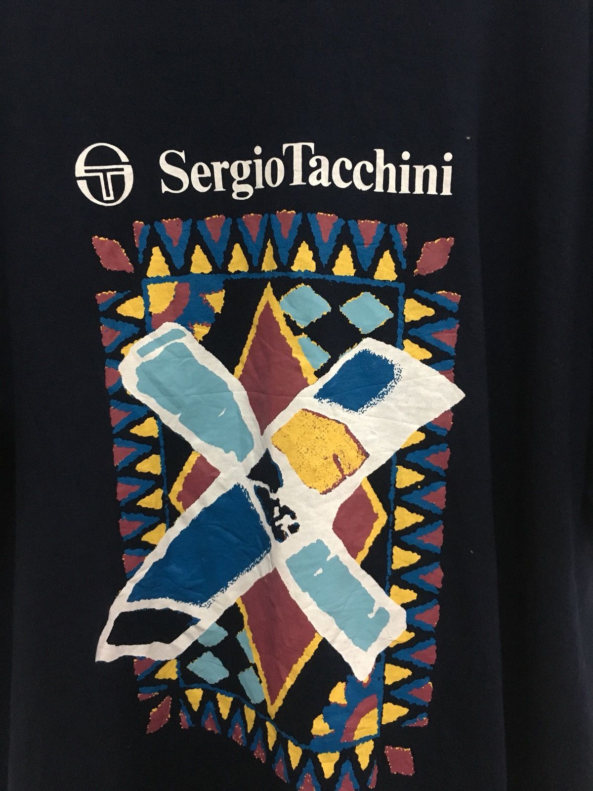 Sergio Tacchini Sergio Tacchini Shirt Sleeve Size US L / EU 52-54 / 3 - 3 Thumbnail