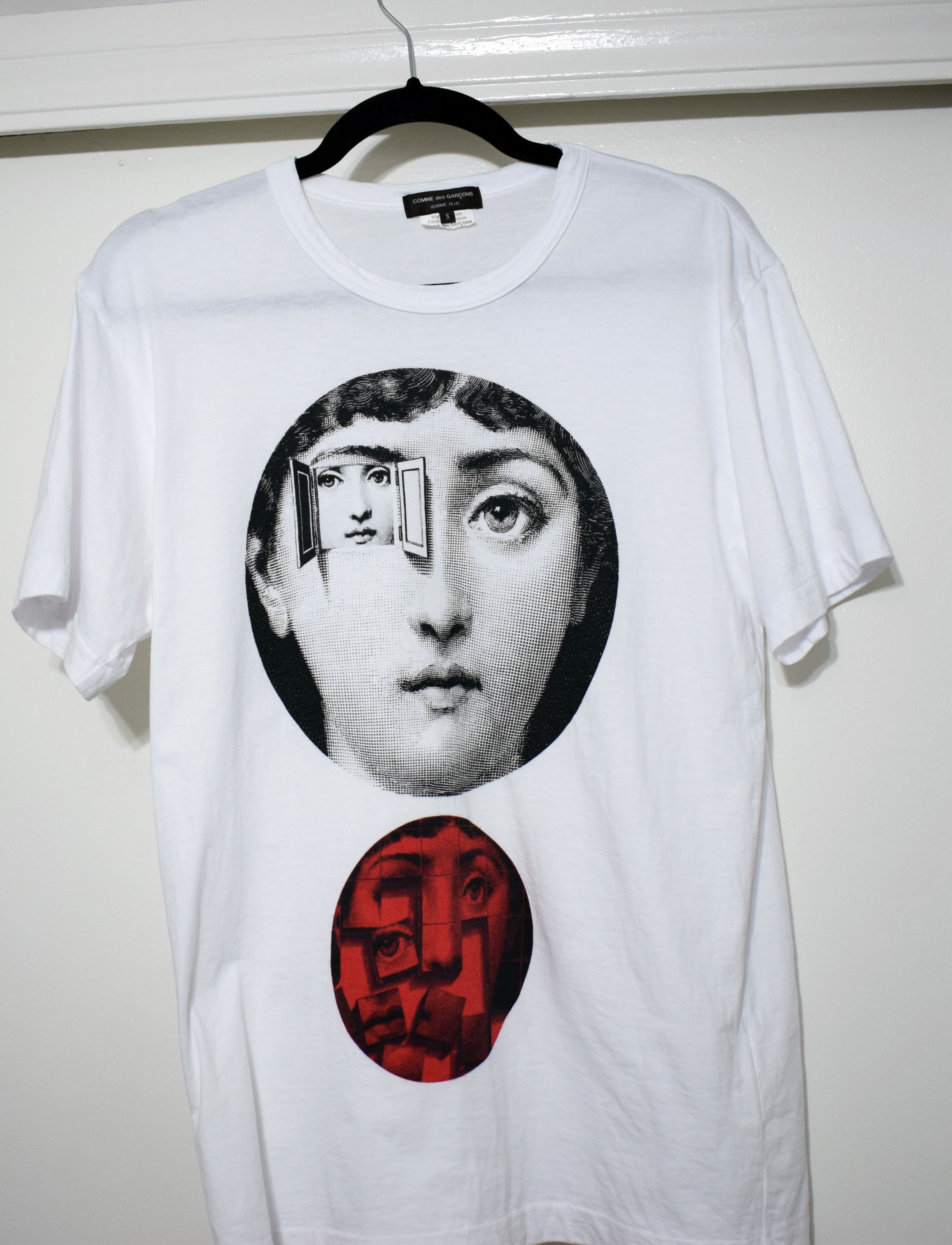 Comme Des Garcons Homme Plus Fornasetti Milano Fornasetti Print T Shirt Grailed