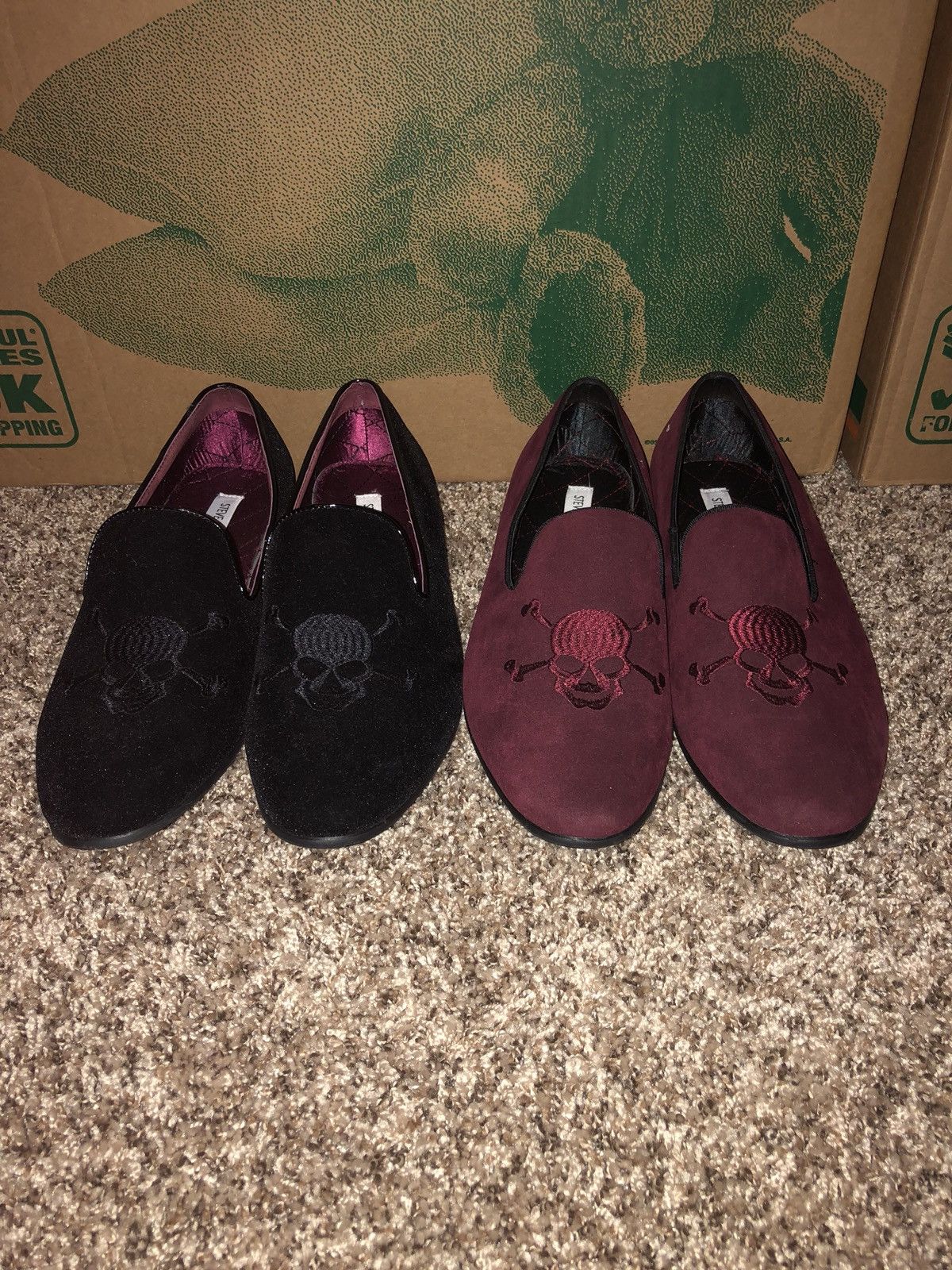 Steve madden skull loafers deals