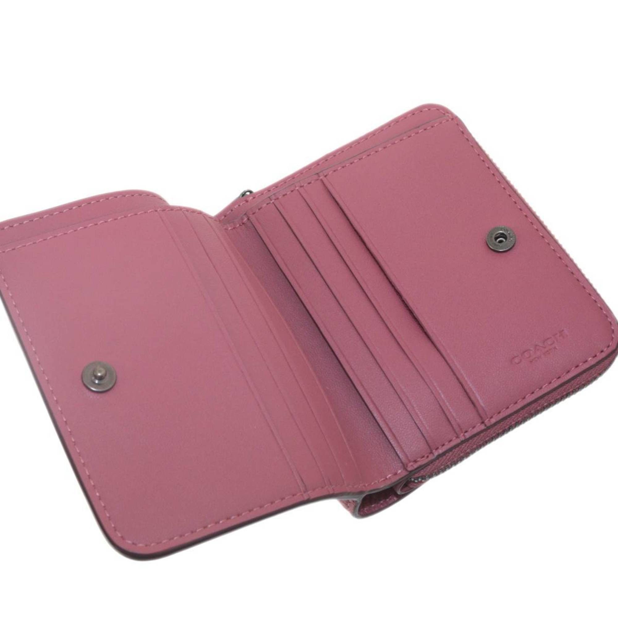 Coach COACH Round Zip Bi-Fold Wallet Size ONE SIZE - 8 Thumbnail