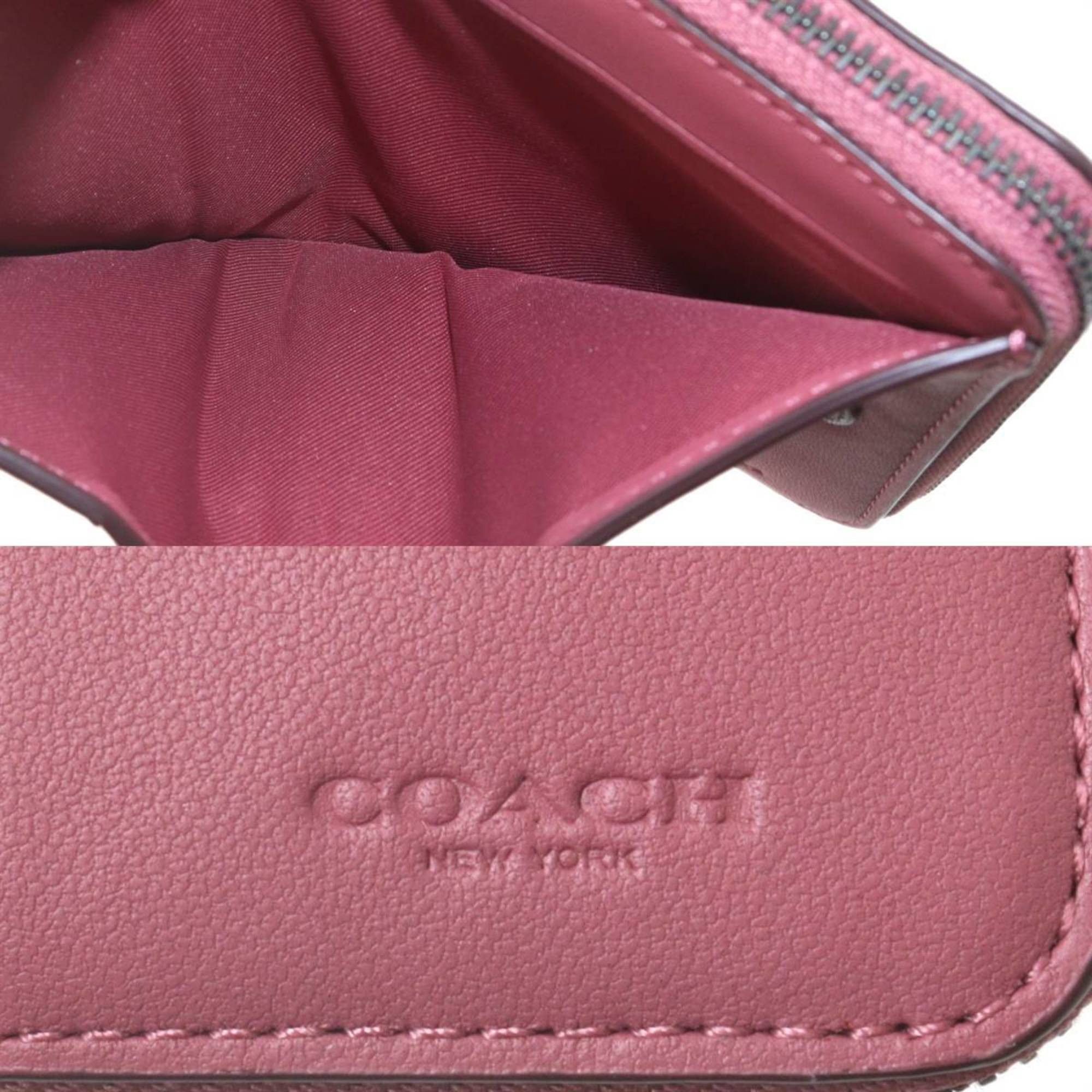 Coach COACH Round Zip Bi-Fold Wallet Size ONE SIZE - 9 Thumbnail