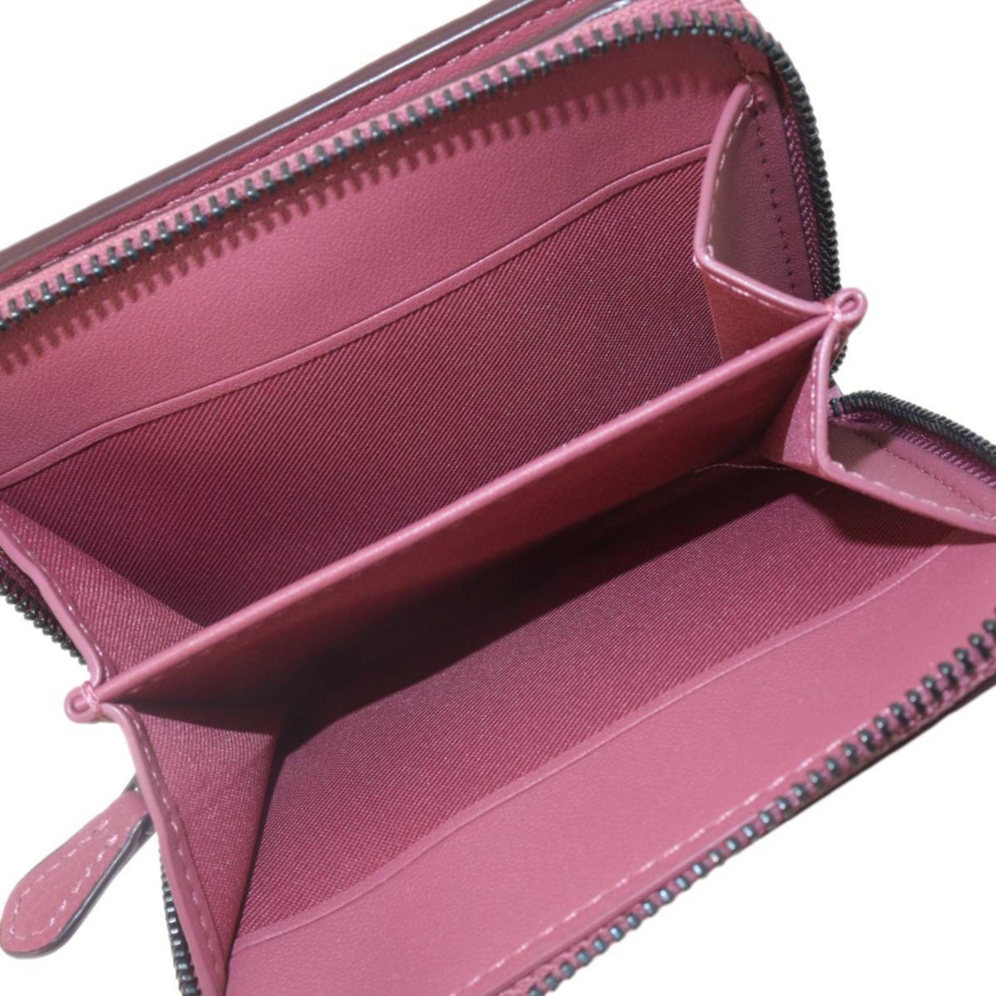 Coach COACH Round Zip Bi-Fold Wallet Size ONE SIZE - 7 Thumbnail