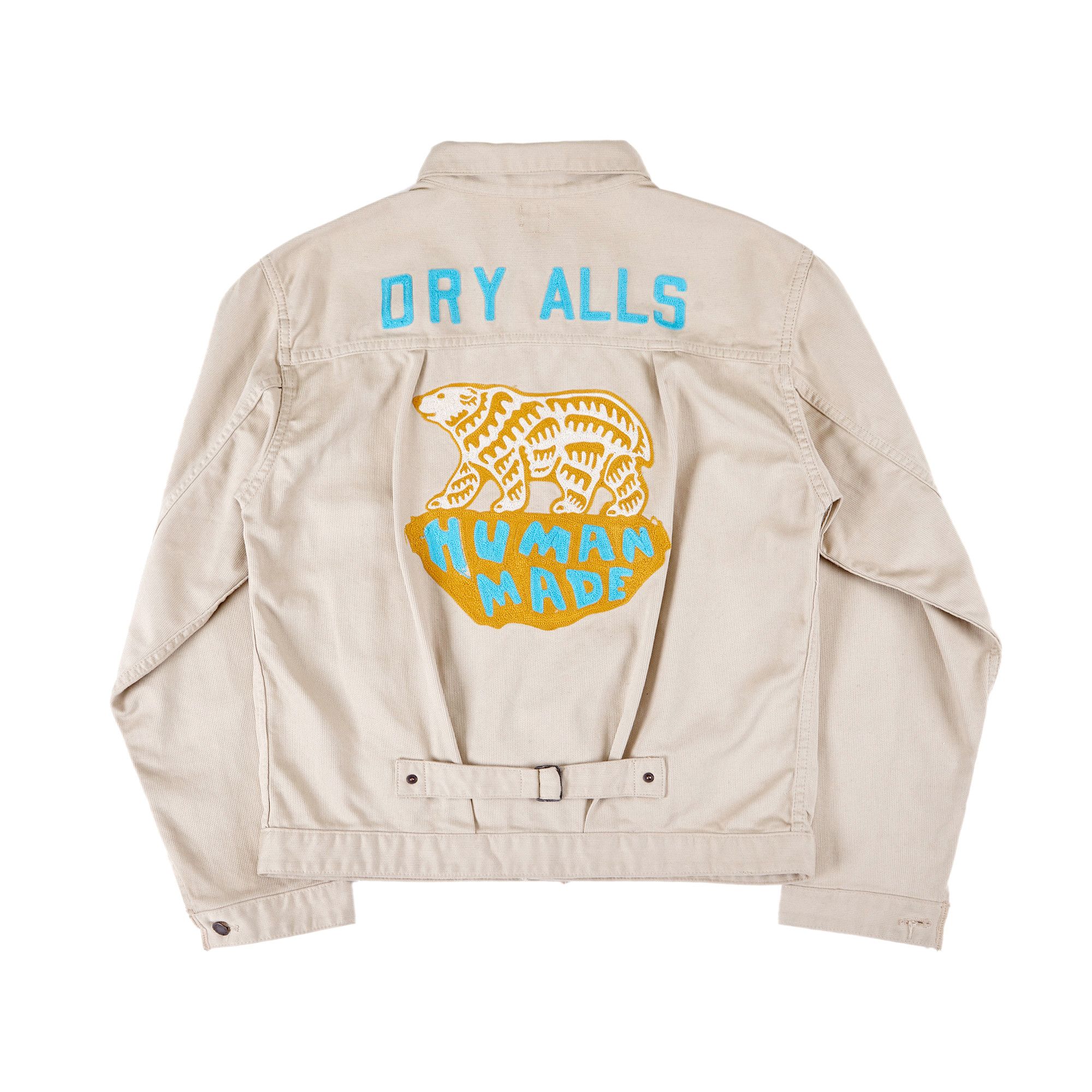 Human Made Human Made Twill Work Jacket khaki polar bear 