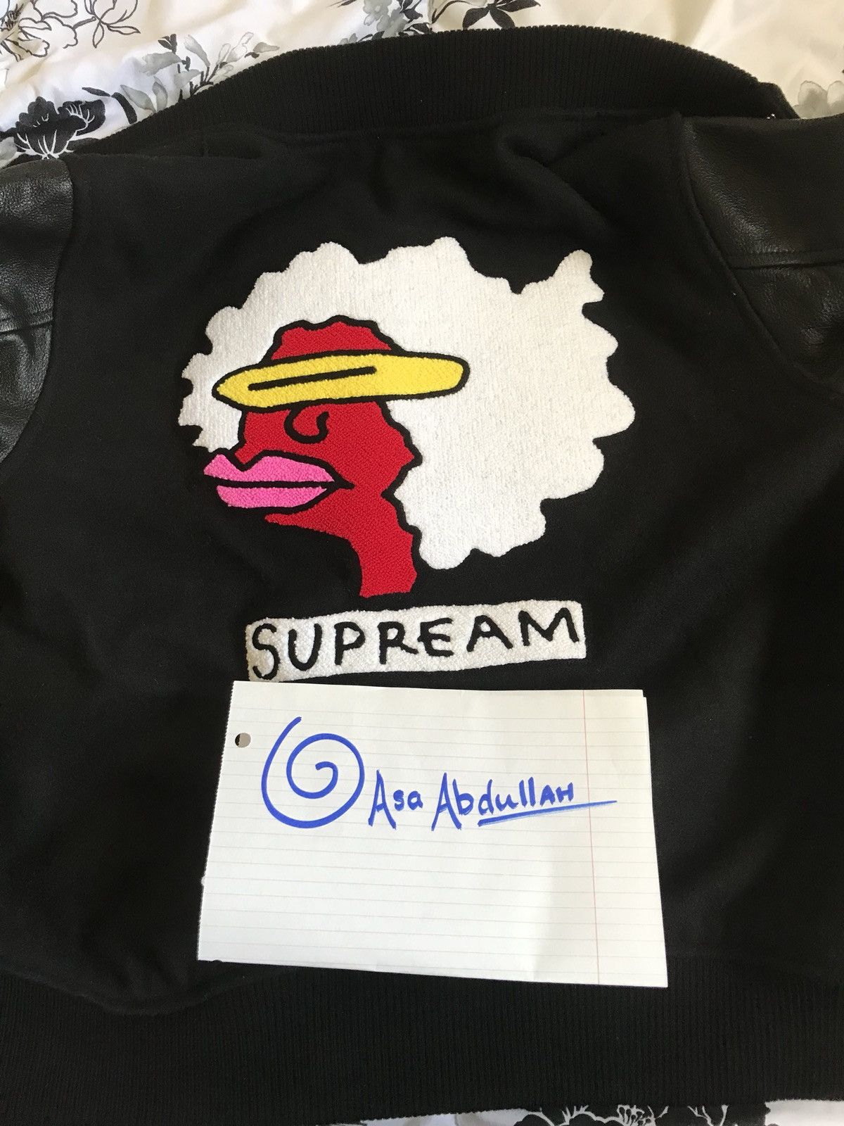 Supreme gonz varsity jacket online