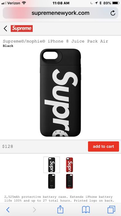 Supreme Supreme Mophie iPhone 8 Case | Grailed