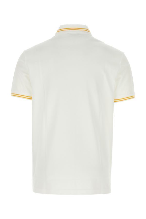 Versace White Piquet Polo Shirt Size US S / EU 44-46 / 1 - 4 Thumbnail