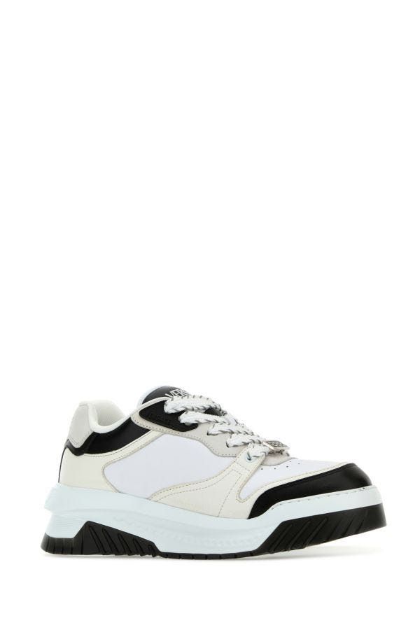 Versace Multicolor Leather Odissea Sneakers Size US 7 / EU 40 - 4 Thumbnail