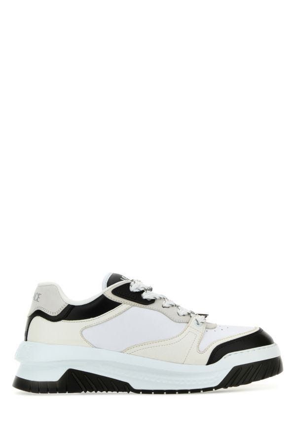 Versace Multicolor Leather Odissea Sneakers Size US 8.5 / EU 41-42 - 3 Thumbnail