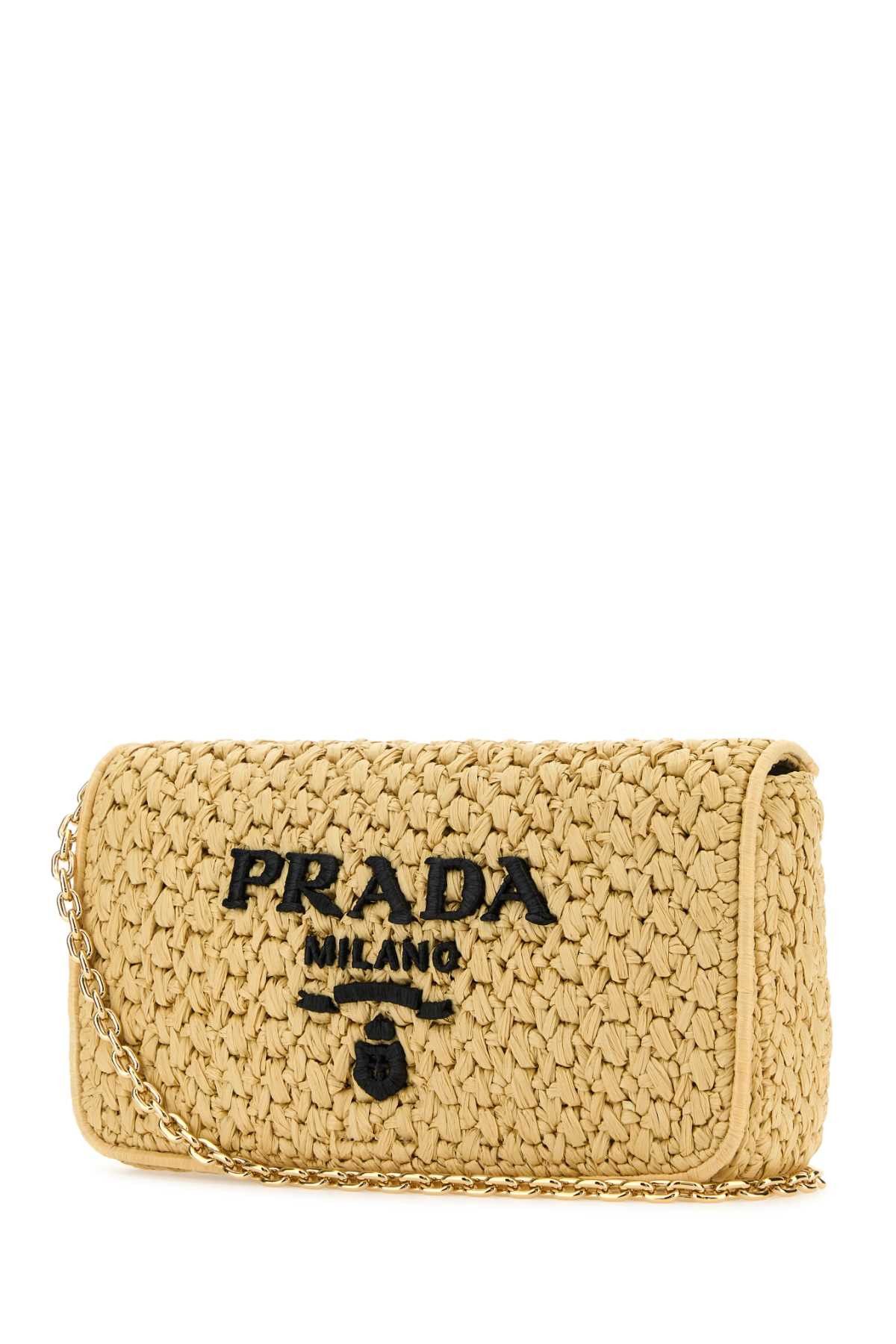 Prada Raffia Crossbody Bag Size ONE SIZE - 2 Thumbnail