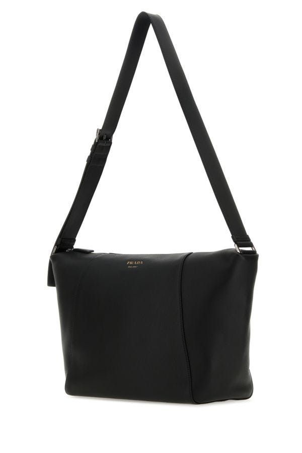 Prada Black Leather Crossbody Bag Size ONE SIZE - 4 Thumbnail