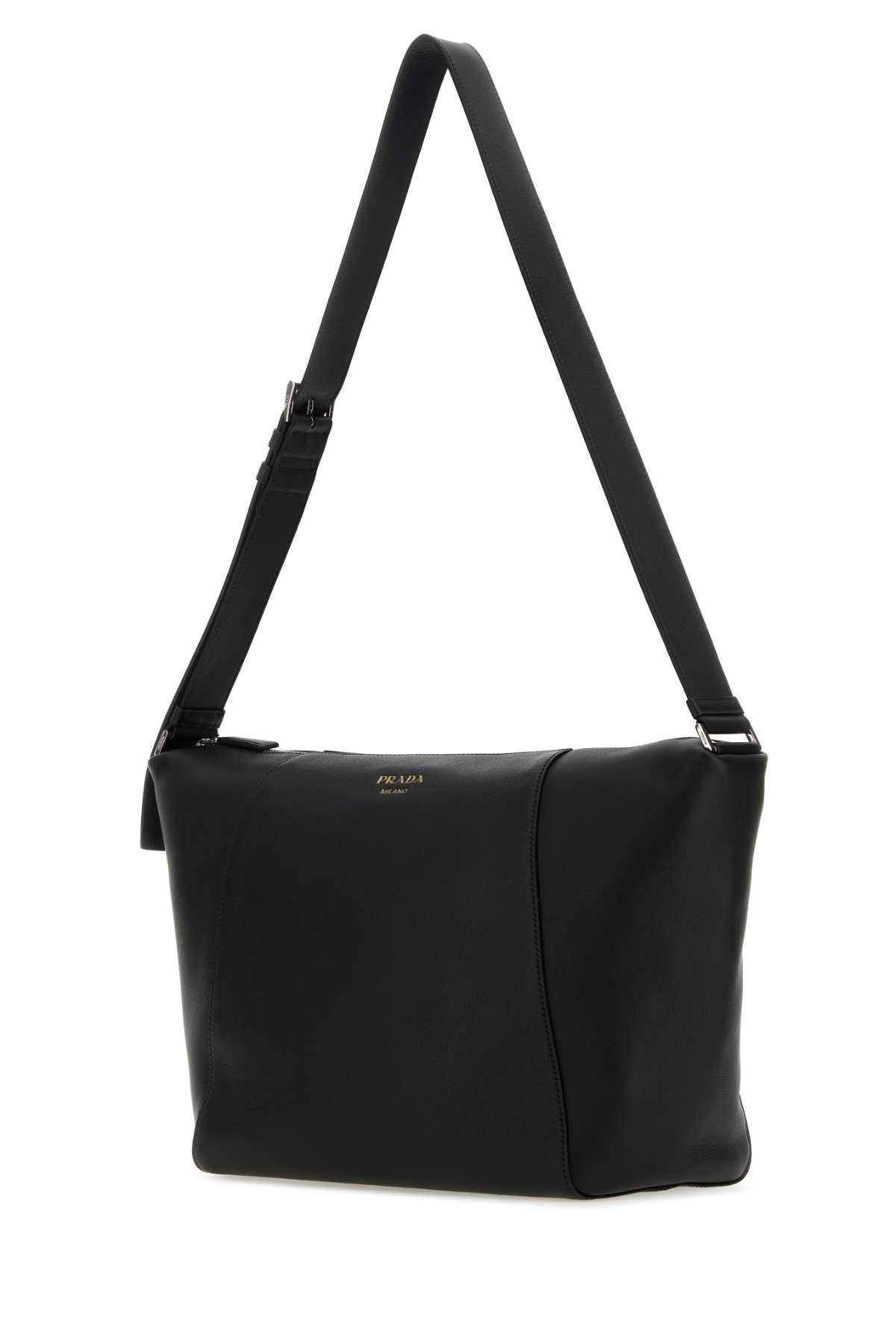 Prada Black Leather Crossbody Bag Size ONE SIZE - 2 Thumbnail